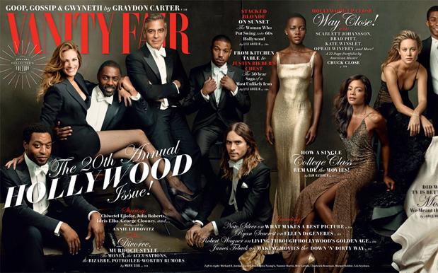 Margot Robbie, Racial Diversity Star On Vanity Fair's Hollywood Issue ...