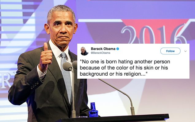 Obama's response to Charlottesville violence becomes most liked tweet Obama's response to Charlottesville violence becomes most liked tweet