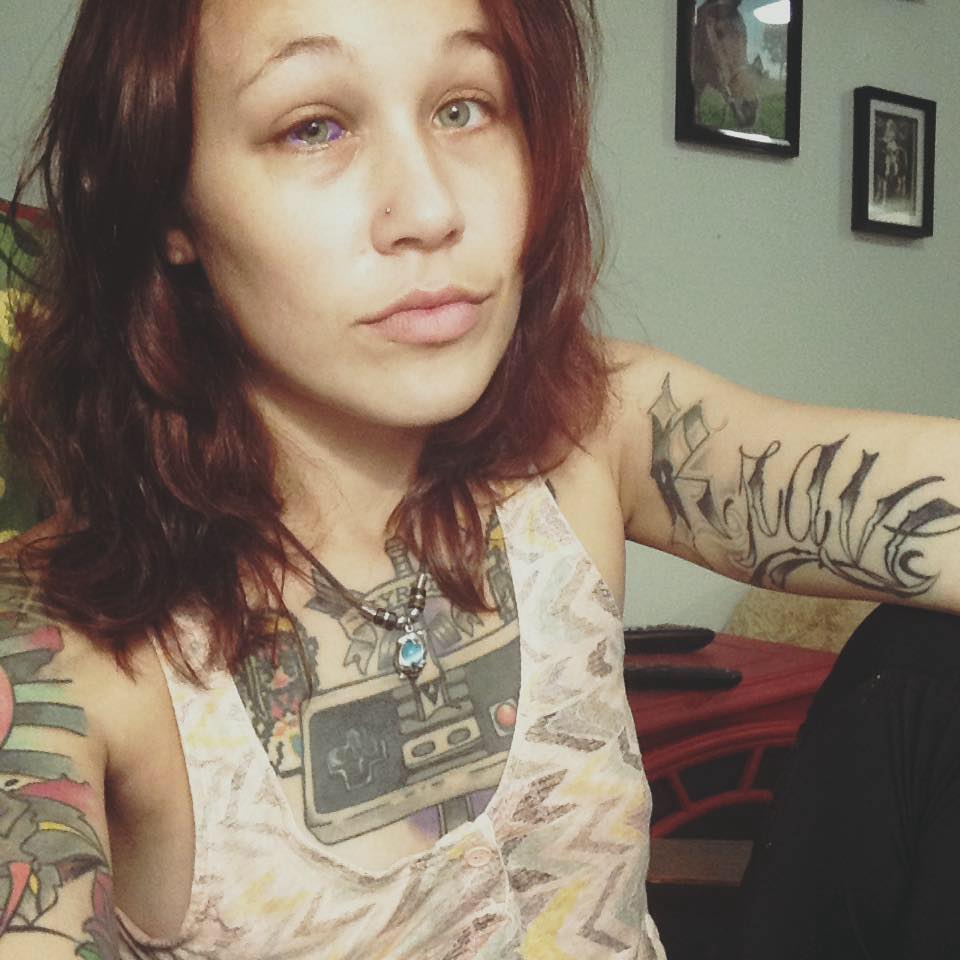 catt gallinger model goes blind after tattooing eyeball catt gallinger model goes blind after tattooing eyeball