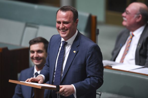 Liberal MP Tim Wilson proposes to partner in Parliament Liberal MP Tim Wilson proposes to partner in Parliament