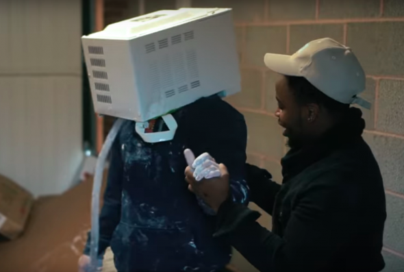 WATCH Bloke Who Cemented His Head In A Microwave Is Entirely Unrepentant