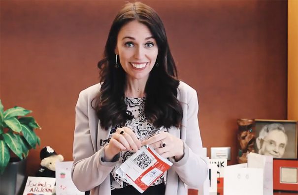 Super Secret Santa steps up for New Zealand PM Super Secret Santa steps up for New Zealand PM