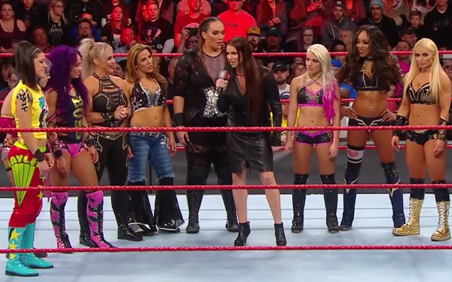 Stephanie McMahon announces first-ever Women's Royal Rumble Match Stephanie McMahon announces first-ever Women's Royal Rumble Match