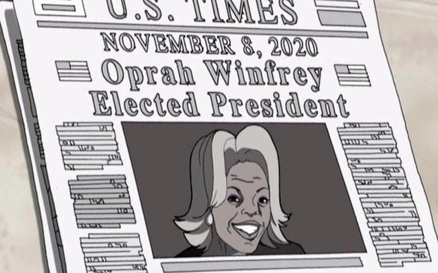 Oprah 'intrigued' by presidential run; Gayle King staying put