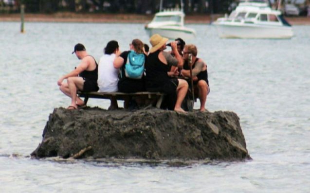 My Land, My Rules! New Zealanders Build 'Island' to Thwart Alcohol Ban My Land, My Rules! New Zealanders Build 'Island' to Thwart Alcohol Ban
