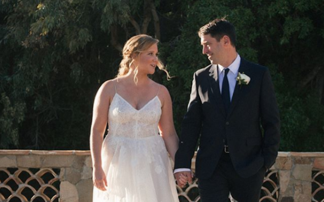 Amy Schumer surprises fans by revealing she's married on Instagram