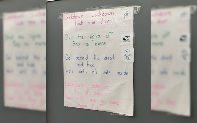 Somerville school uses lullaby to teach kids about lockdown drills